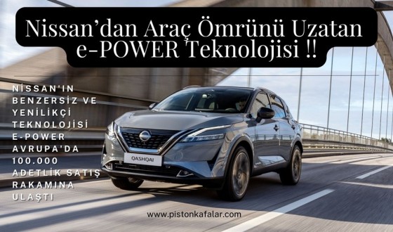 Nissan’dan Yenilikci e-POWER Teknolojisi.